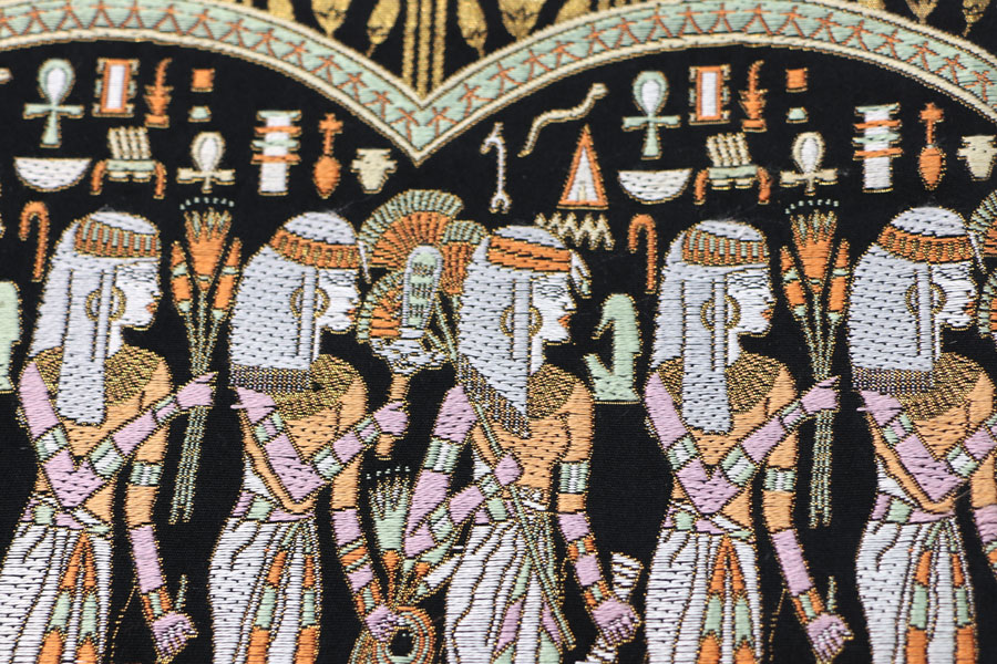 エジプト文様 袋帯 | 上質なリサイクル着物の通販サイト「着物おりべ」