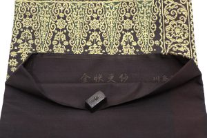 川島織物の全映更紗文の名古屋帯