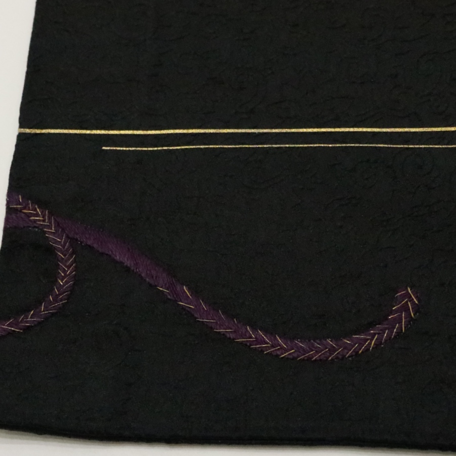 和歌に正倉院文様刺繡アンティーク丸帯 | 上質なリサイクル着物の通販 